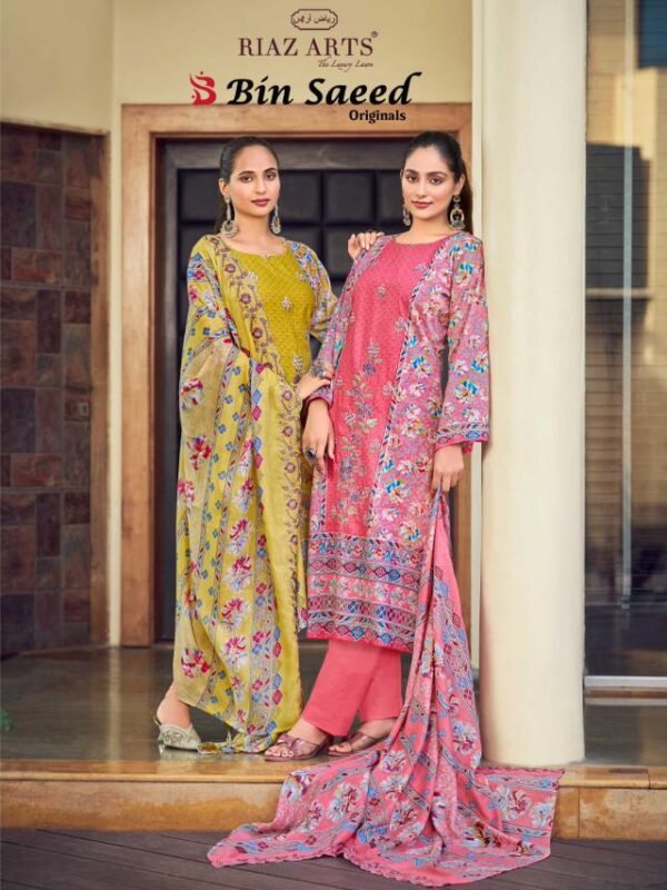 BIN SAEED RIAZ (Cotton Dupatta)