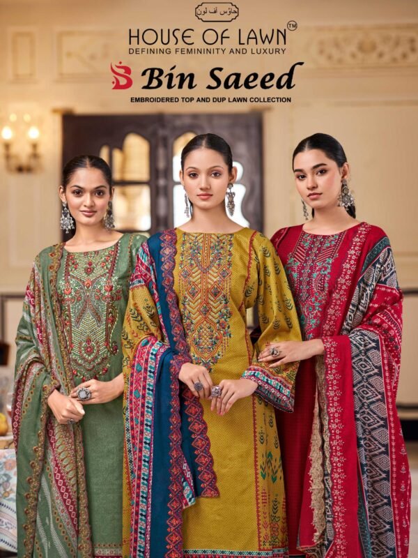 BIN SAEED TOP-DUP WORK HOUSE OF LAWN