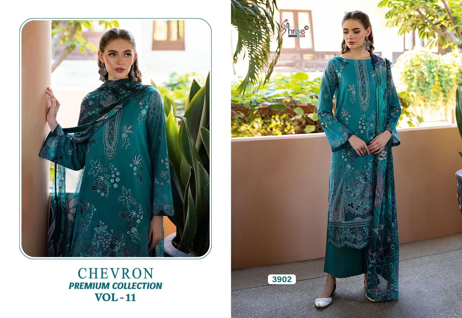 CHEVRON PREMIUM COLLECTION SHREE VOL 11 (cotton Dupatta) - Image 10