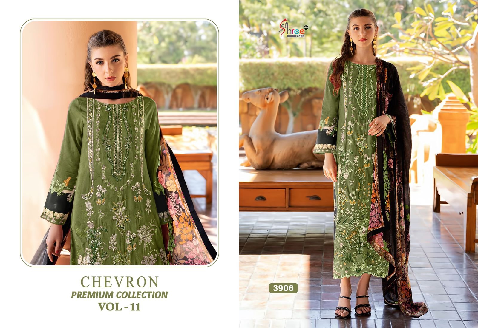 CHEVRON PREMIUM COLLECTION SHREE VOL 11 (cotton Dupatta) - Image 6