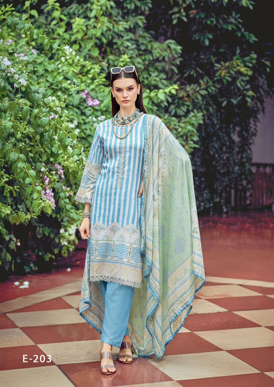 ELAF VOL 2 COSMOS (Cotton Dupatta) - Image 6