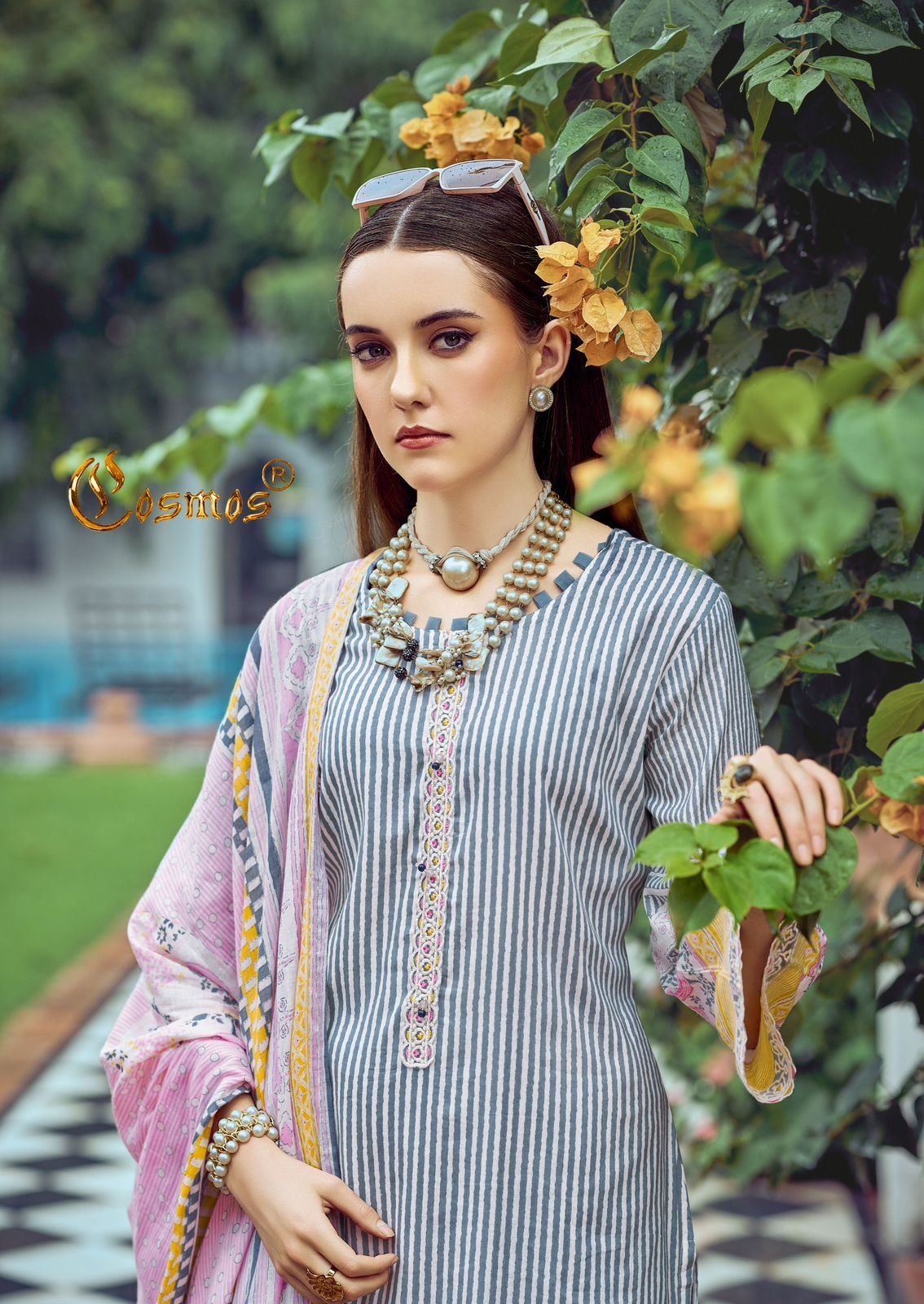 ELAF VOL 2 COSMOS (Cotton Dupatta) - Image 11