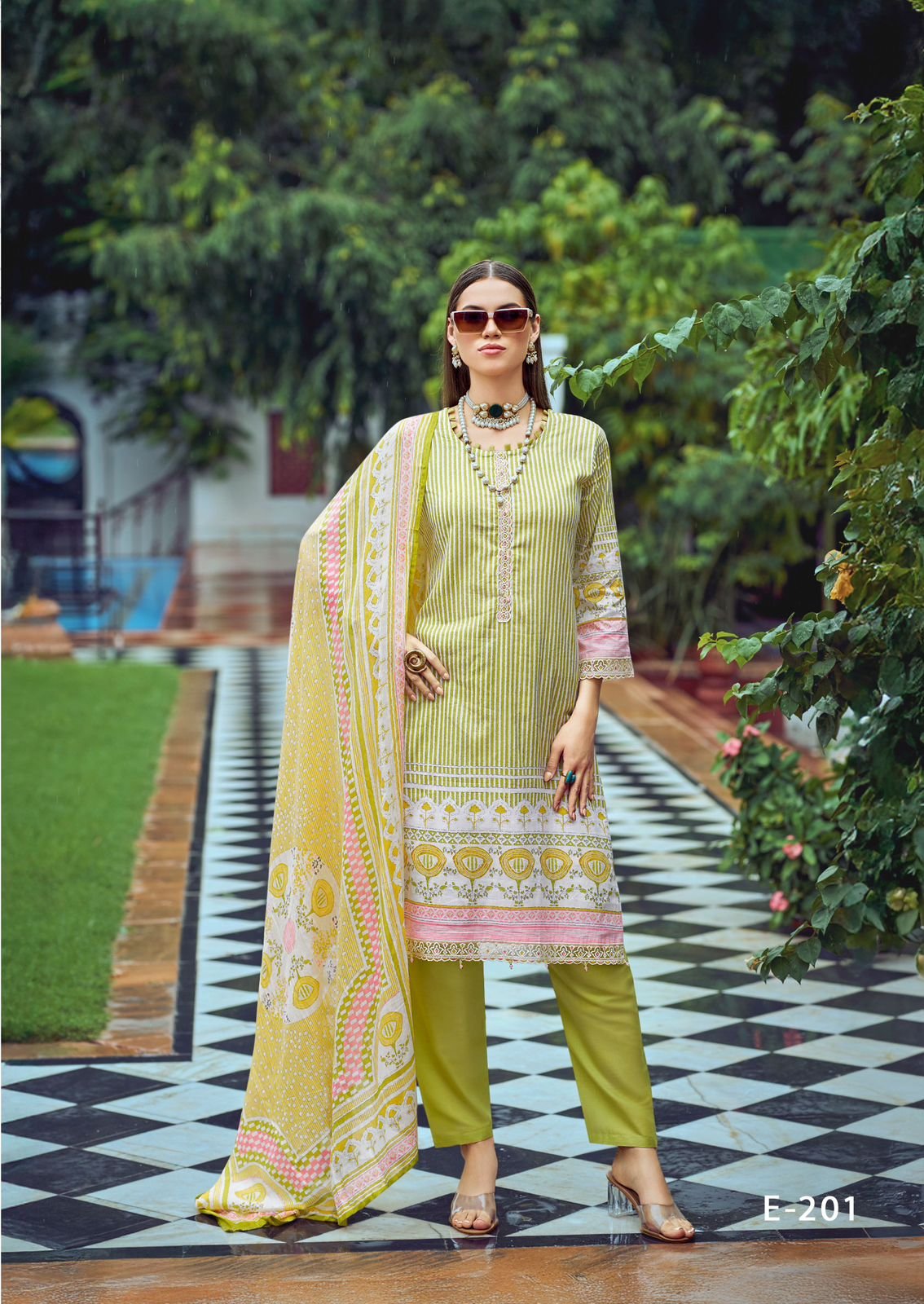 ELAF VOL 2 COSMOS (Cotton Dupatta) - Image 14