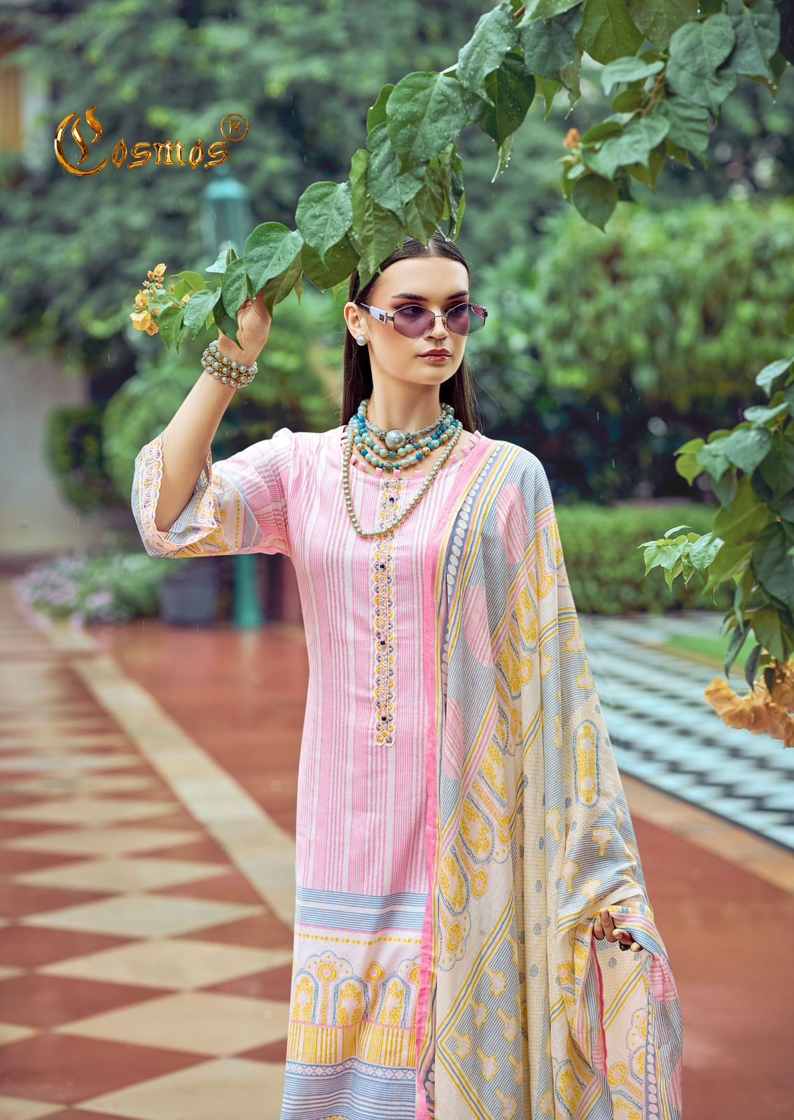 ELAF VOL 2 COSMOS (Cotton Dupatta) - Image 15