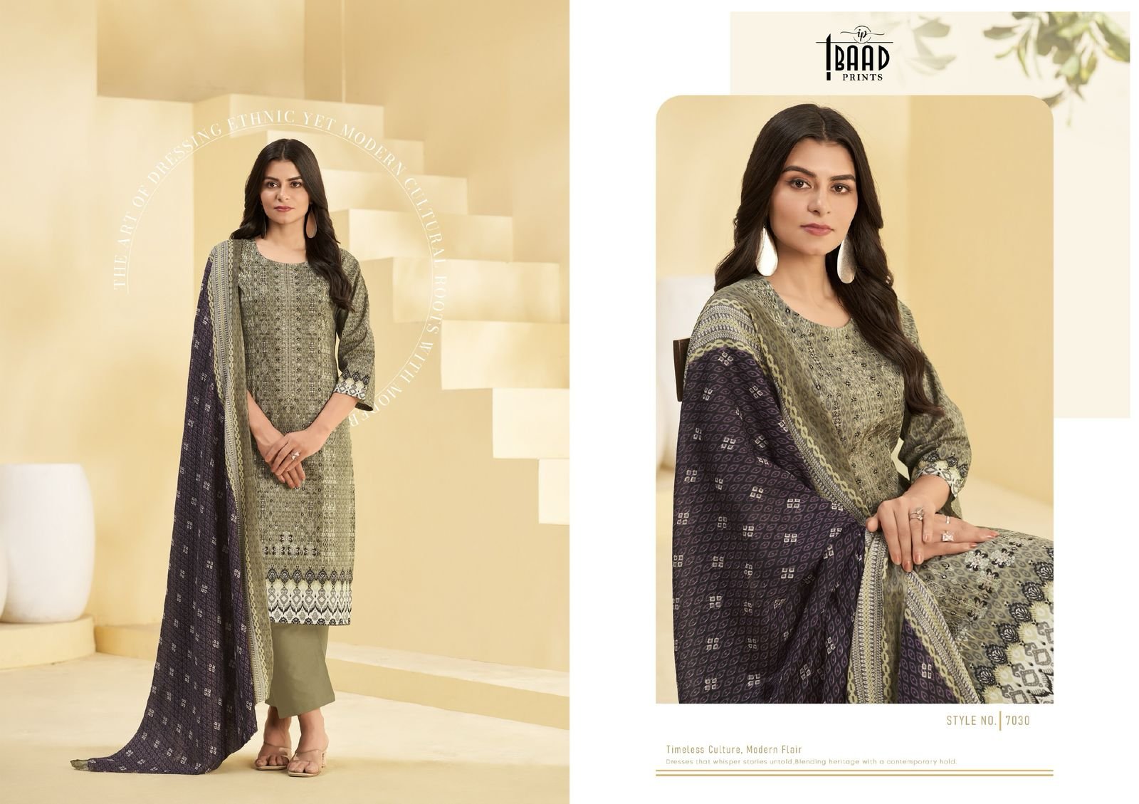 EMBROIDERED VOL 2 IBAAD (cotton Dupatta) - Image 3