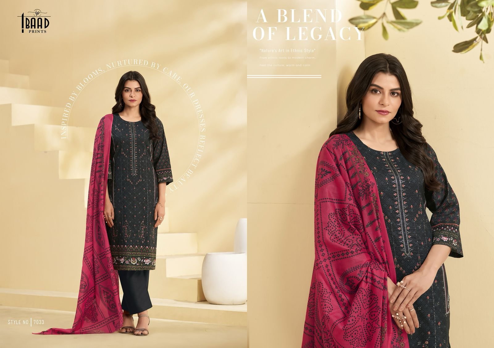 EMBROIDERED VOL 2 IBAAD (cotton Dupatta) - Image 6