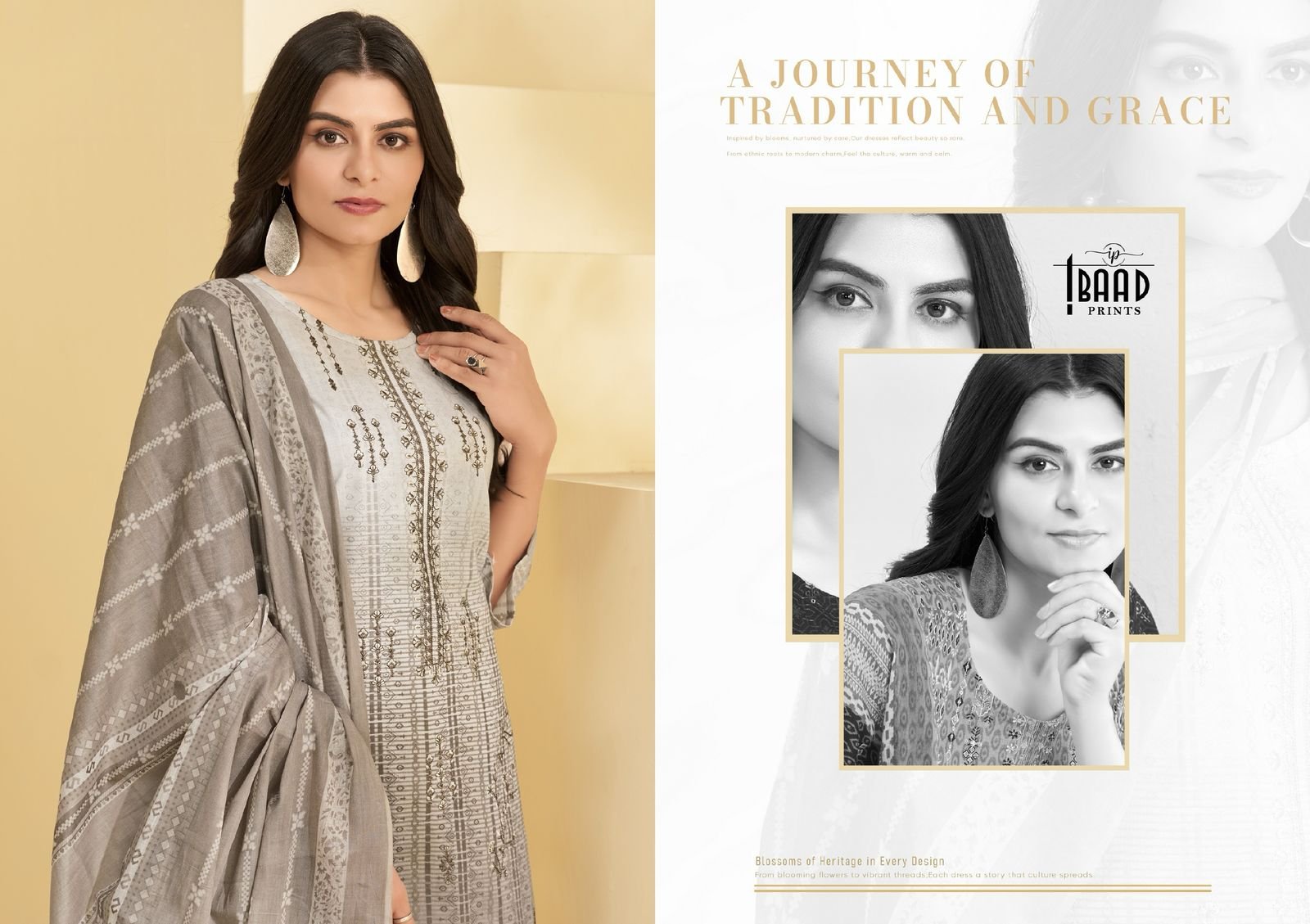 EMBROIDERED VOL 2 IBAAD (cotton Dupatta) - Image 8