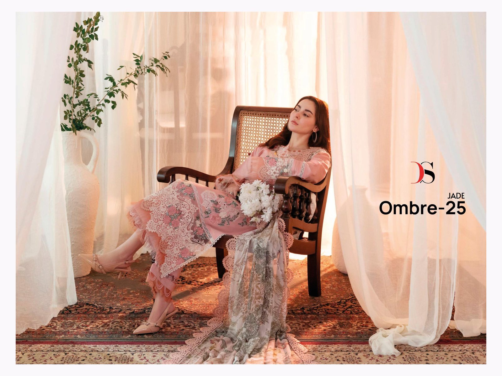 JADE OMBRE 25 DEEPSY SUITS (Cotton Dupatta) - Image 7