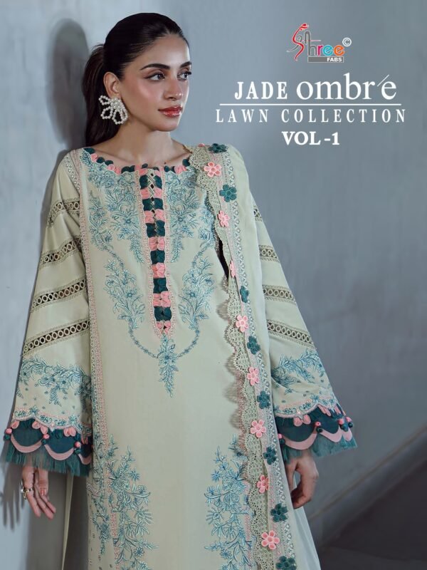 JADE OMBRE LAWN COLLECTION VOL 1 SHREE