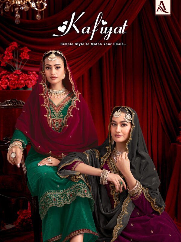 KAFIYAT VELVET ALOK SUITS