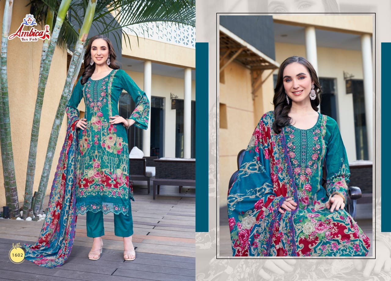 MARYAM VOL16 AMBICA TEX (cotton Dupatta) - Image 3