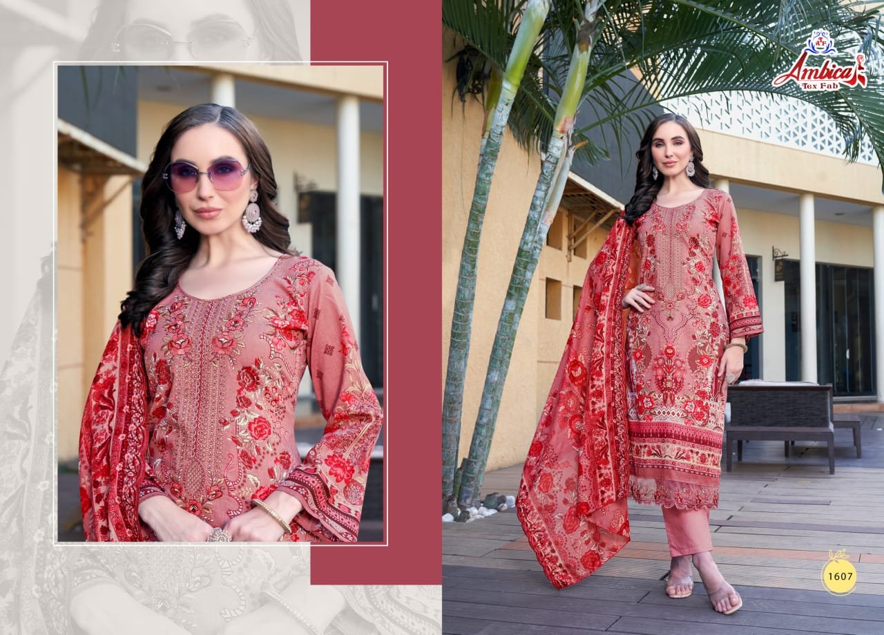 MARYAM VOL16 AMBICA TEX (cotton Dupatta) - Image 5