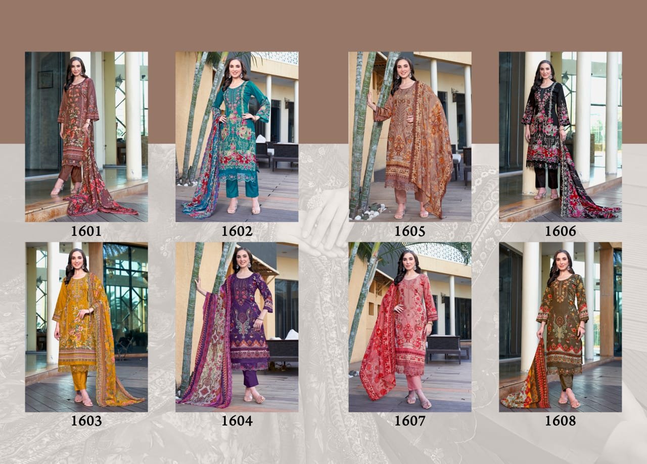 MARYAM VOL16 AMBICA TEX (cotton Dupatta) - Image 7