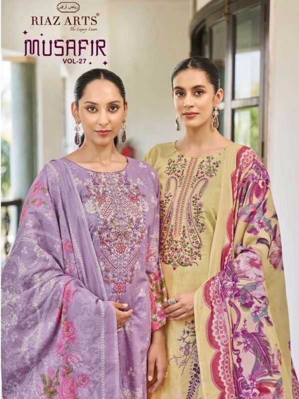 MUSAFIR 27 RIAZ (Cotton Dupatta)