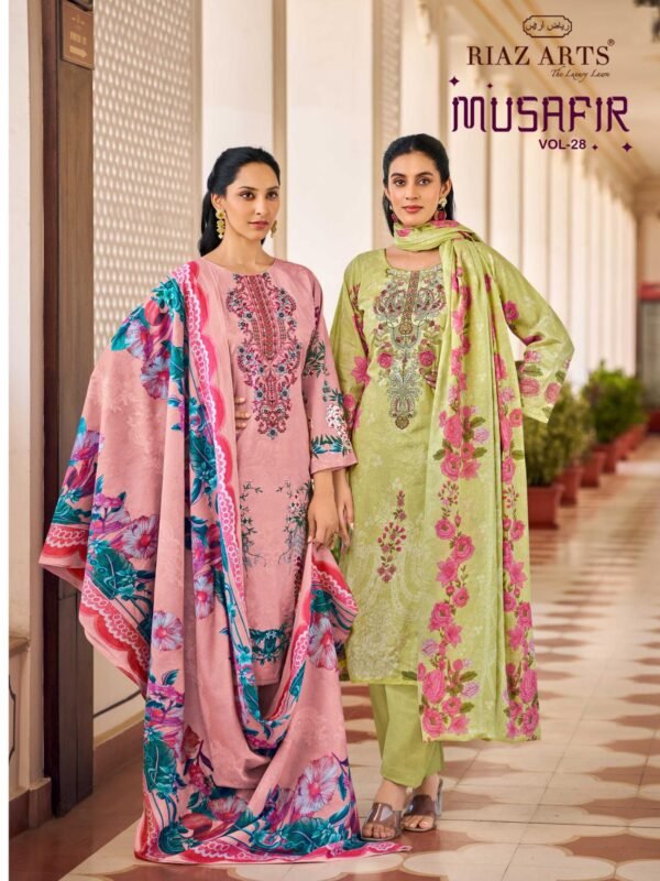 MUSAFIR 28 RIAZ (Cotton Dupatta)