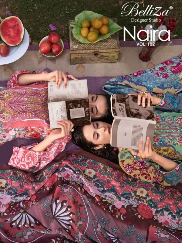 NAIRA VOL 102 BELLIZA (Cotton Dupatta)