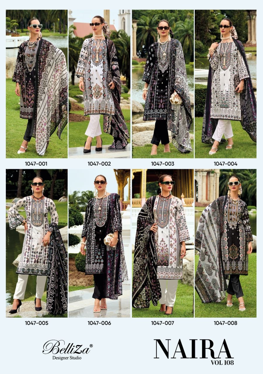 NAIRA VOL 108 BELLIZA (Cotton Dupatta) - Image 7