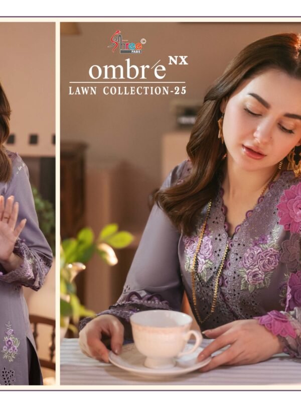 OMBRE LAWN COLLECTION 2025 NX SHREE