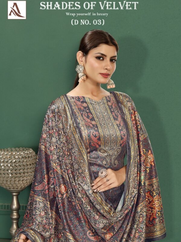 SHADE OF VELVET 3 ALOK SUITS