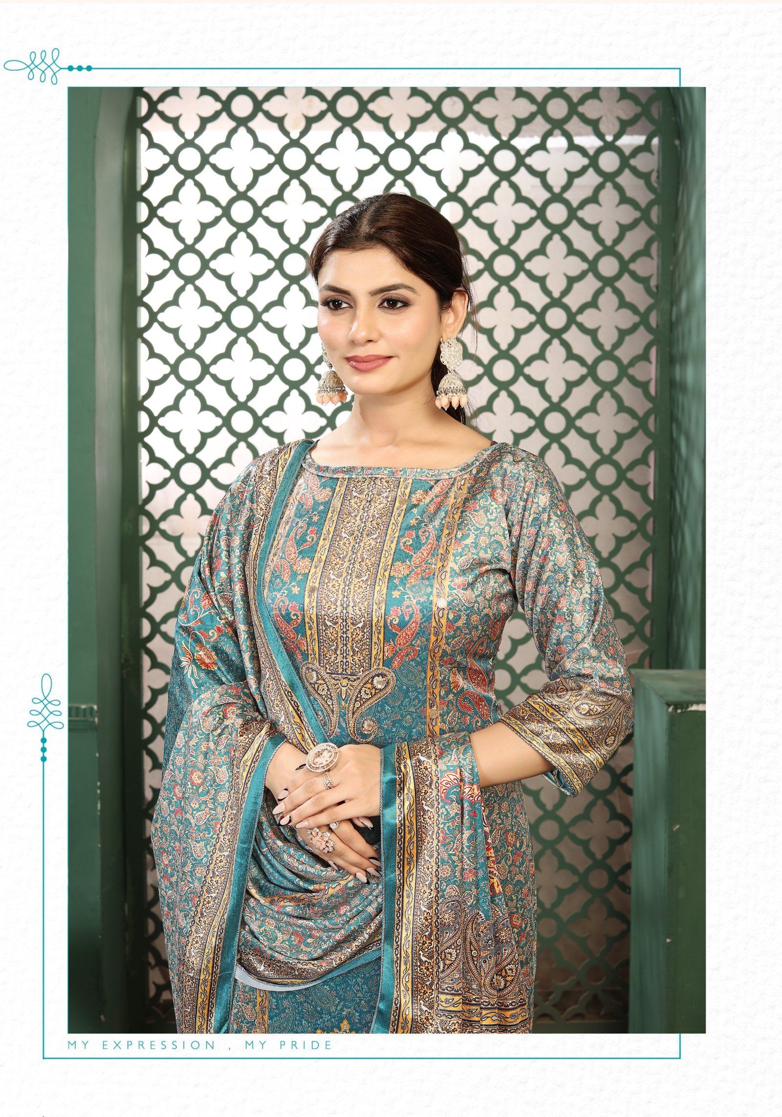 SHADE OF VELVET 3 ALOK SUITS (winter Collection) - Image 6
