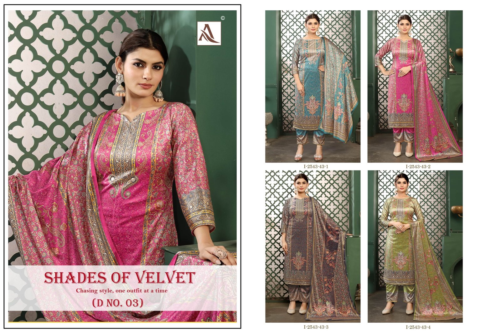 SHADE OF VELVET 3 ALOK SUITS (winter Collection) - Image 11