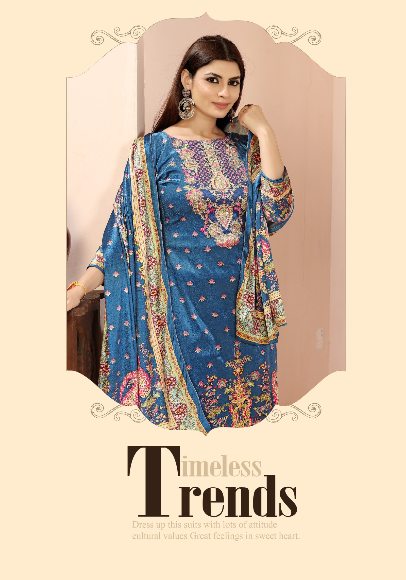 SHADE OF VELVET 4 ALOK SUITS (winter Collection) - Image 3