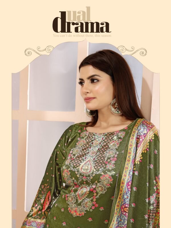 SHADE OF VELVET 4 ALOK SUITS (winter Collection)