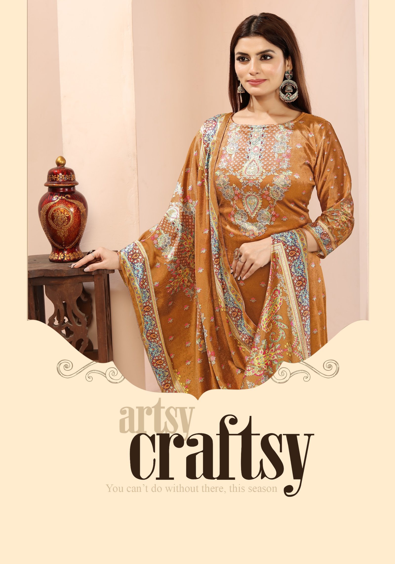 SHADE OF VELVET 4 ALOK SUITS (winter Collection) - Image 8