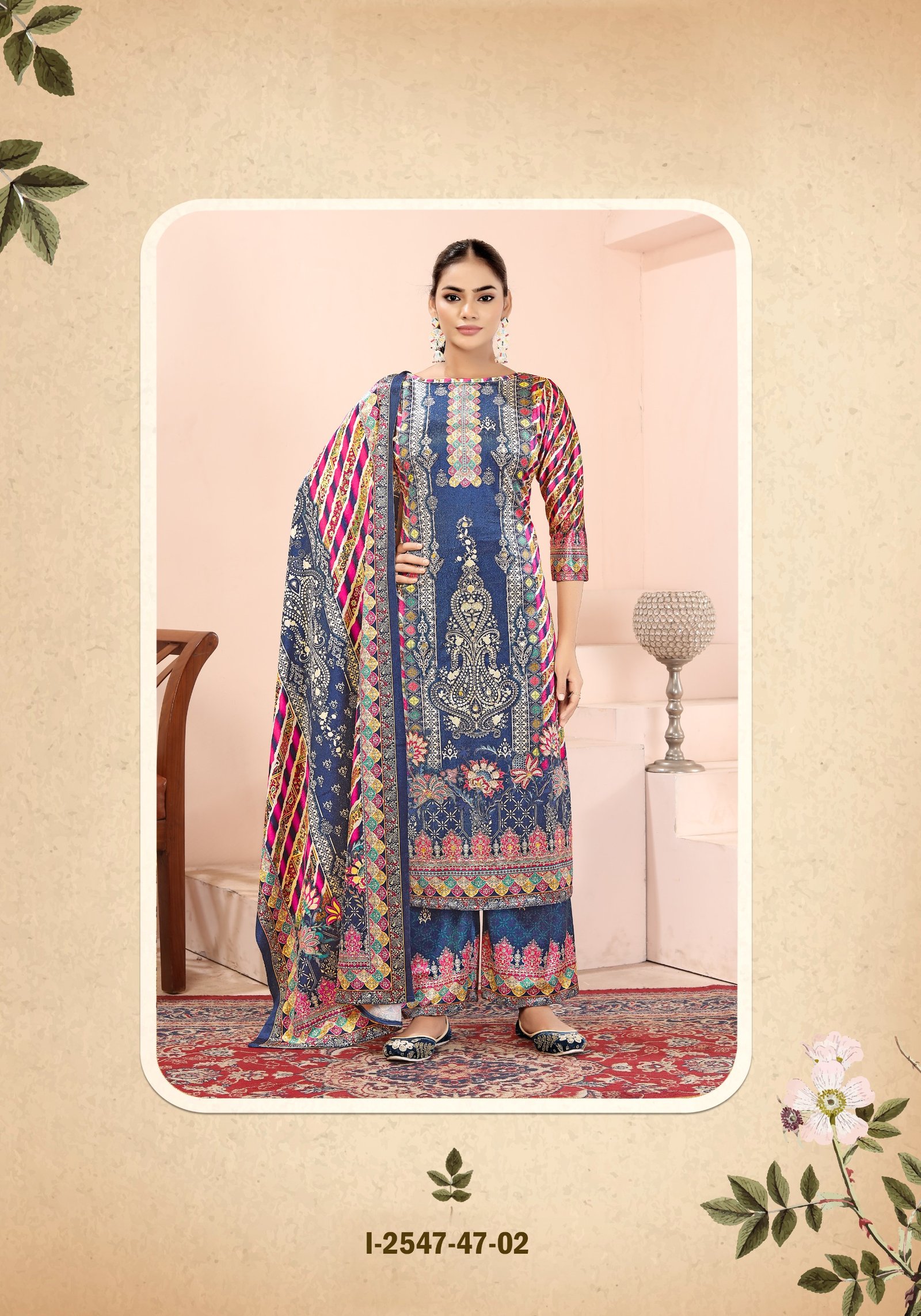 SHADE OF VELVET 7 ALOK SUITS (winter Collection) - Image 7