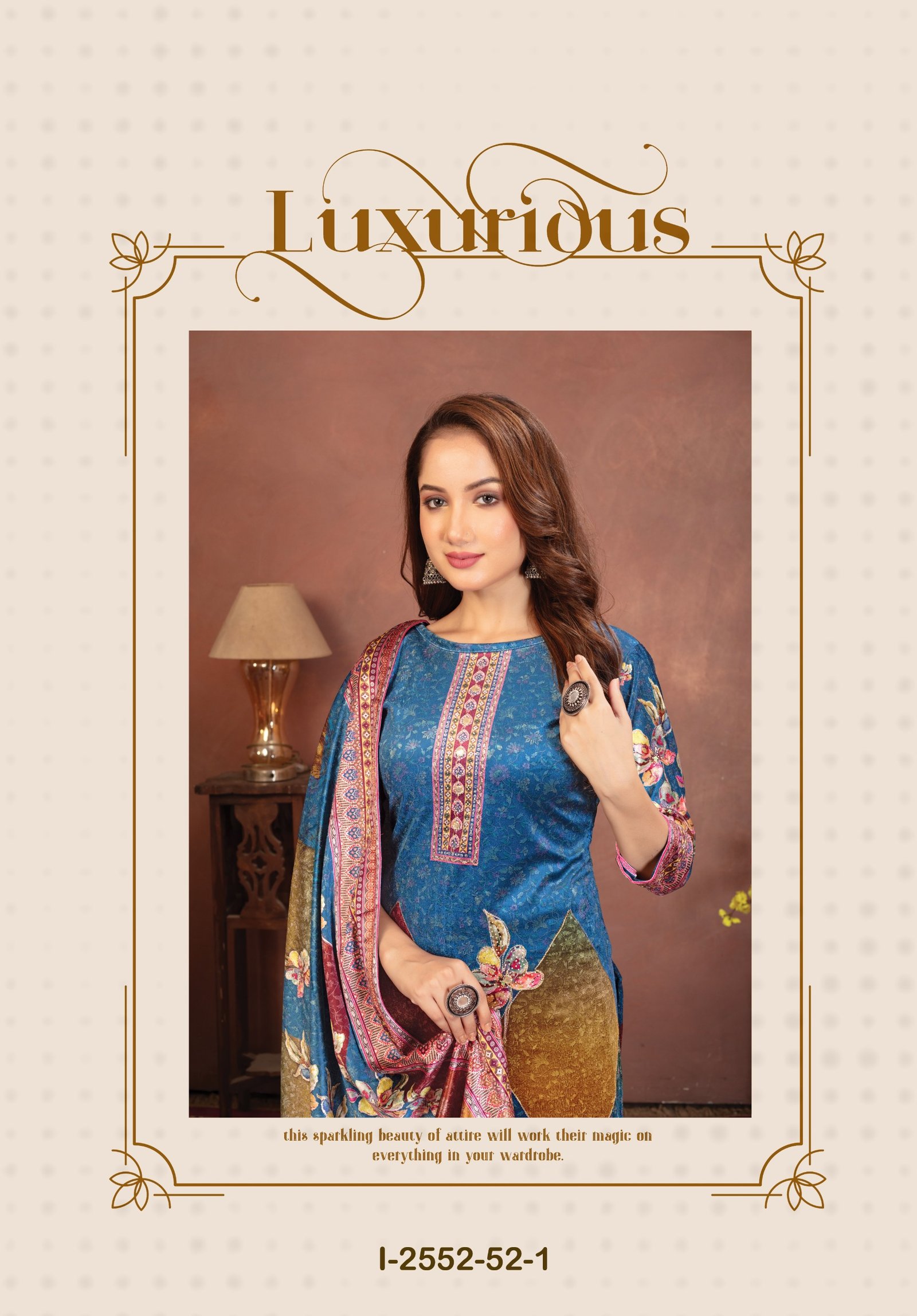 SHADE OF VELVET 9 ALOK SUITS (winter Collection) - Image 6