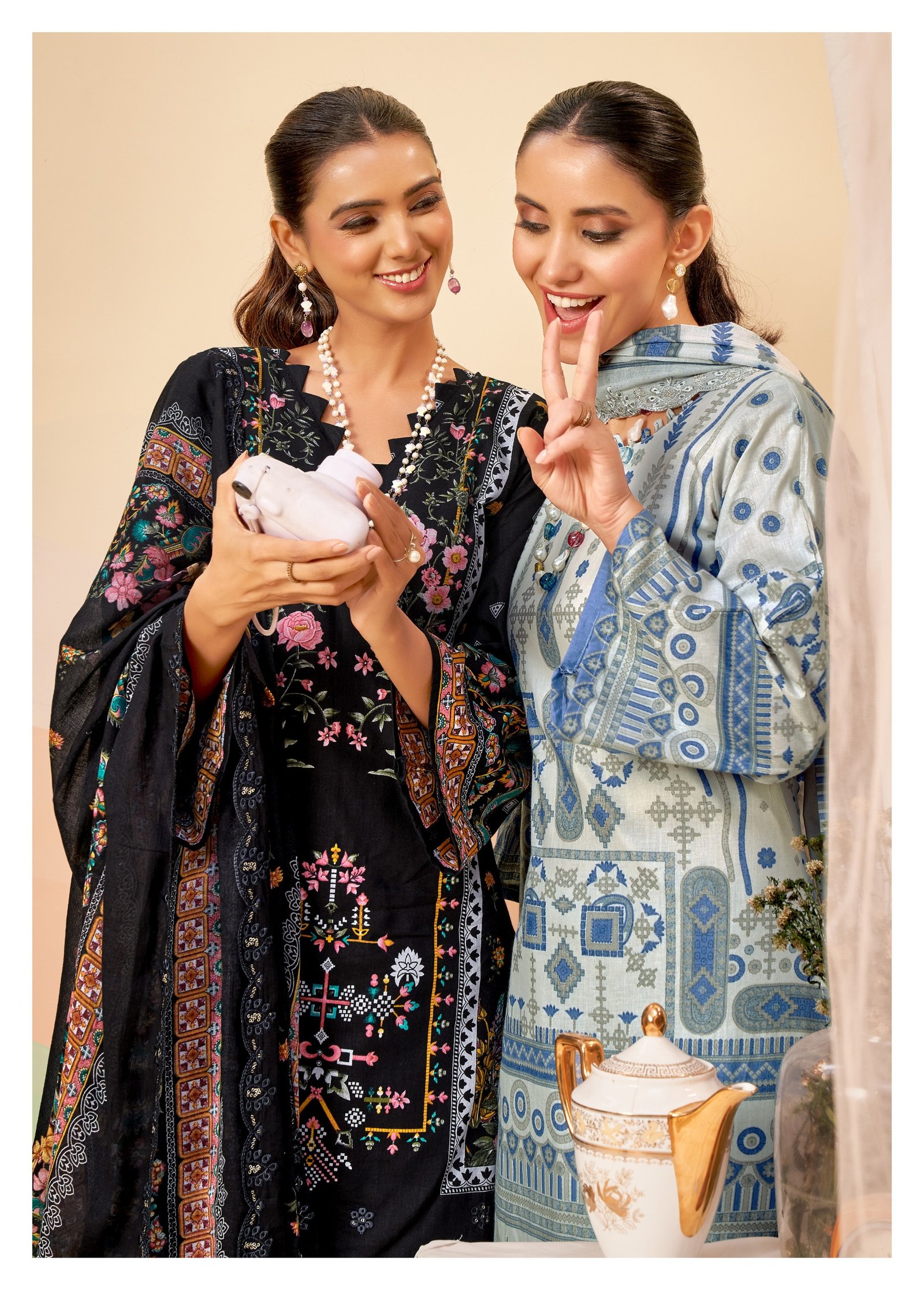 AIZA VOL 1 KAVYA KALA (cotton Dupatta) - Image 14