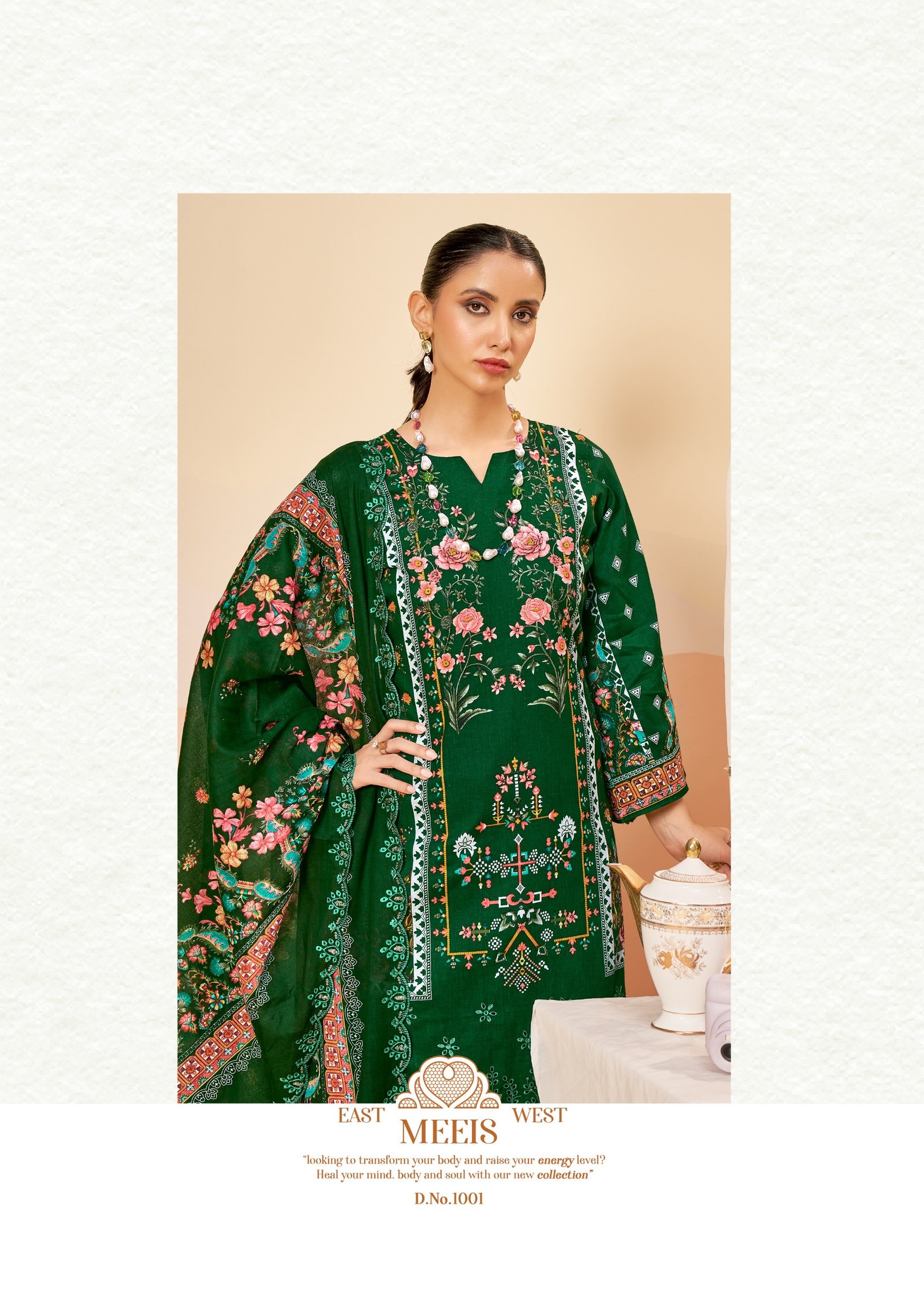 AIZA VOL 1 KAVYA KALA (cotton Dupatta) - Image 6