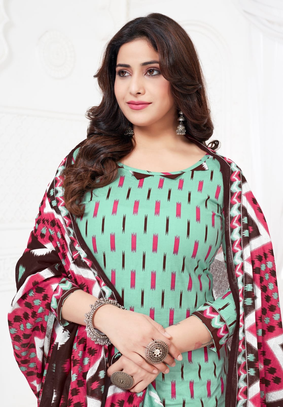 IKKAT SPECIAL VOL 22 (cotton Dupatta) - Image 12