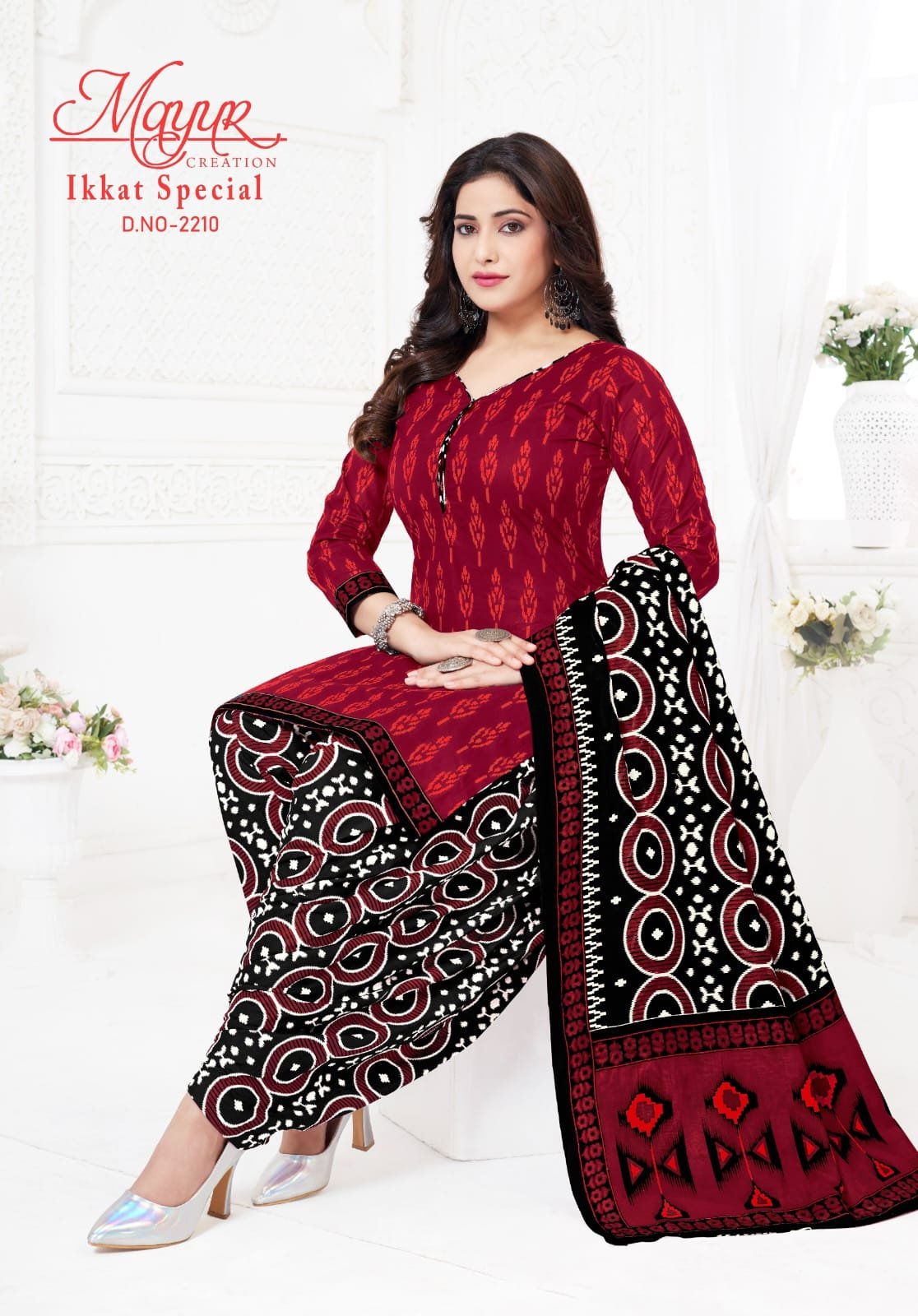 IKKAT SPECIAL VOL 22 (cotton Dupatta) - Image 8