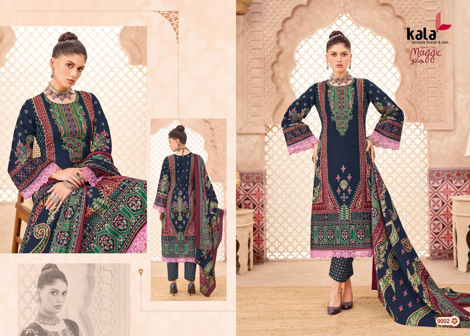 MAGGIC VOL 24 KALA (cotton Dupatta) - Image 18