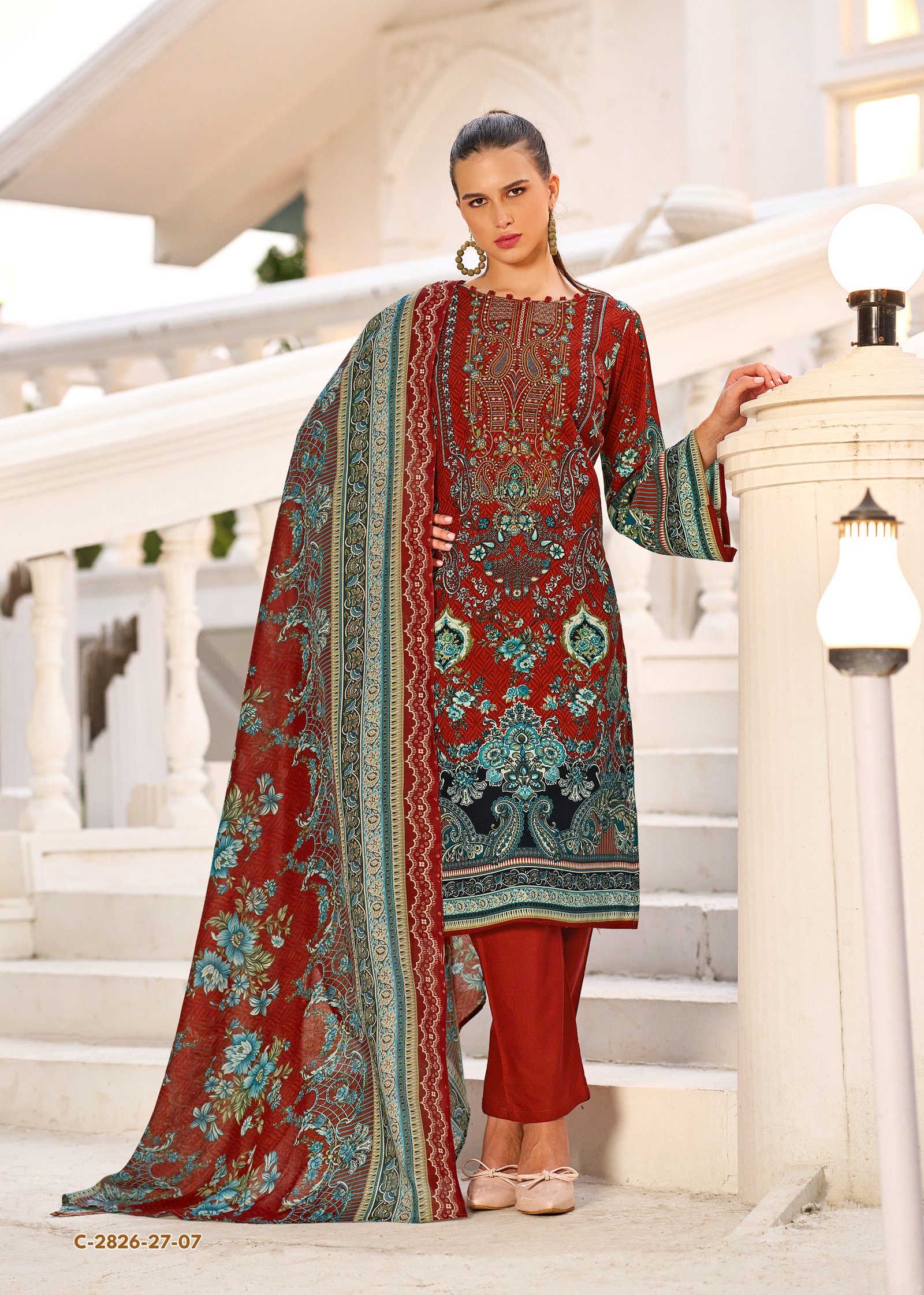 MEHWISH ALOK (Cotton Dupatta) - Image 3