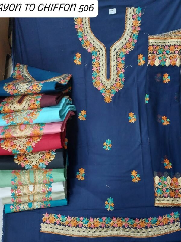 RAYON TO CHIFFON 506 SET