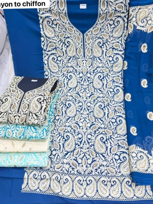 RAYON TO CHIFFON 802 COLOUR CHART 2