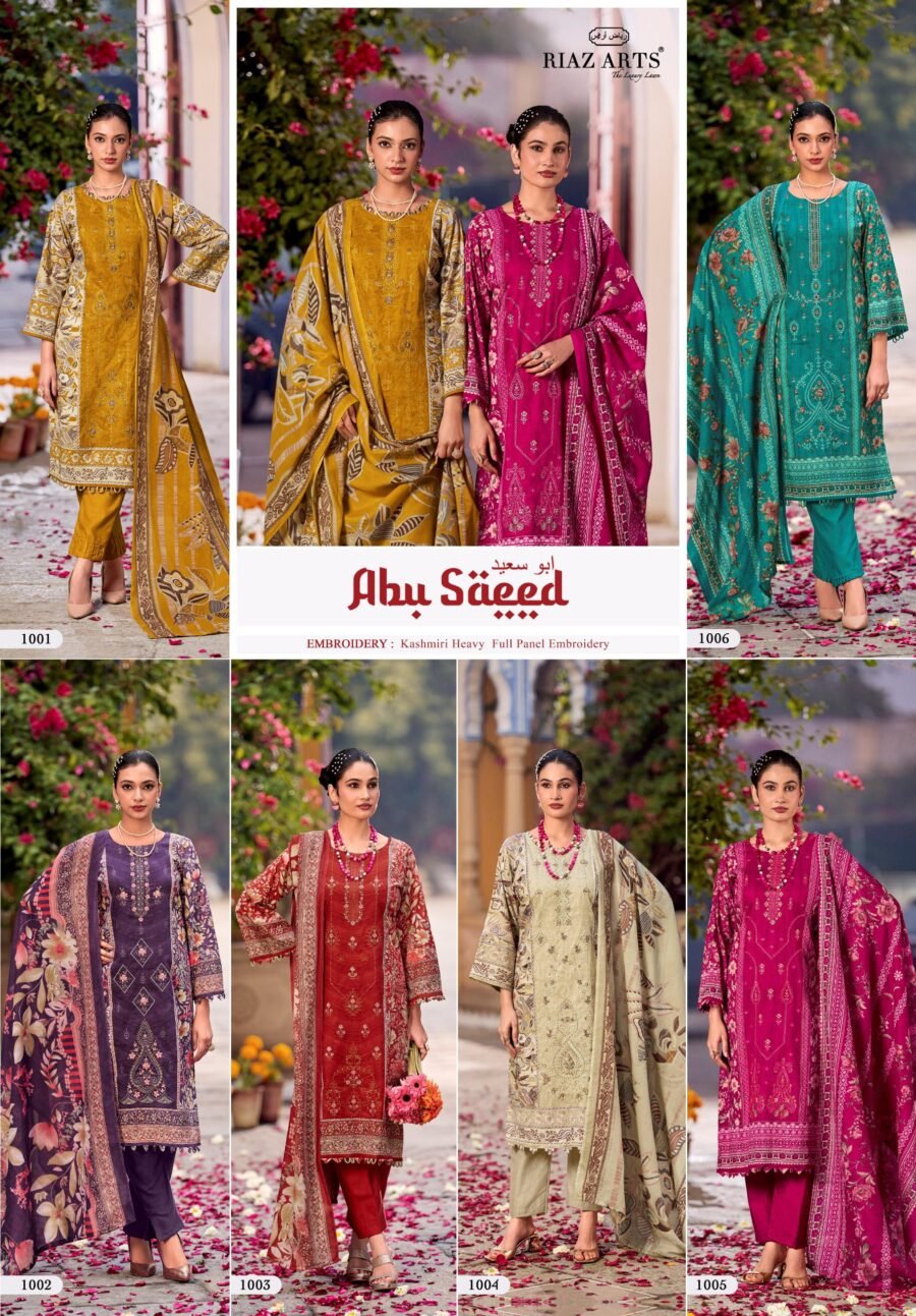 ABU SAEED RIAZ ARTS (Cotton Dupatta) - Standard Embroidery