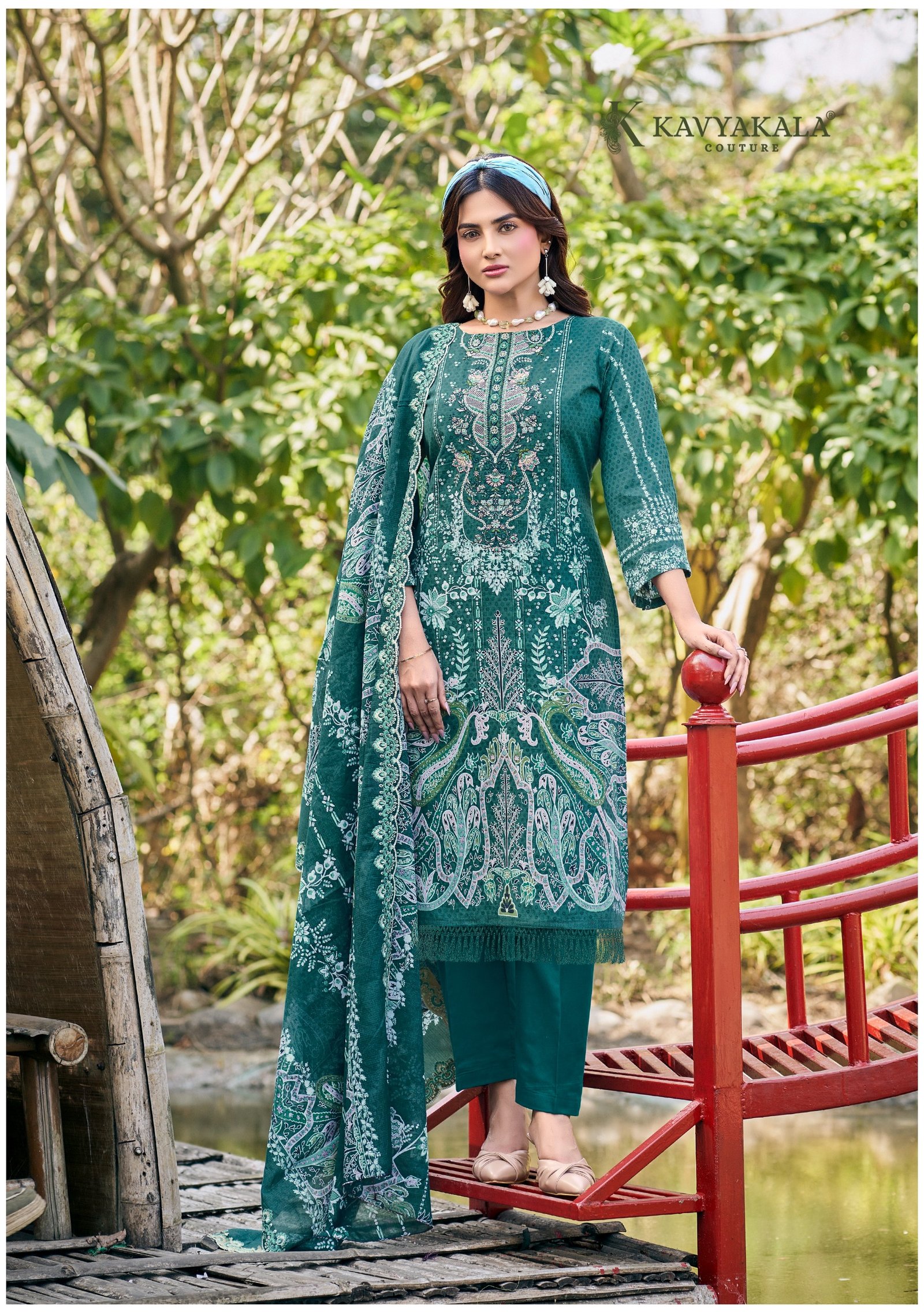ANARKALI VOL 18 KAVYA KALA (Cotton Dupatta) - Image 12