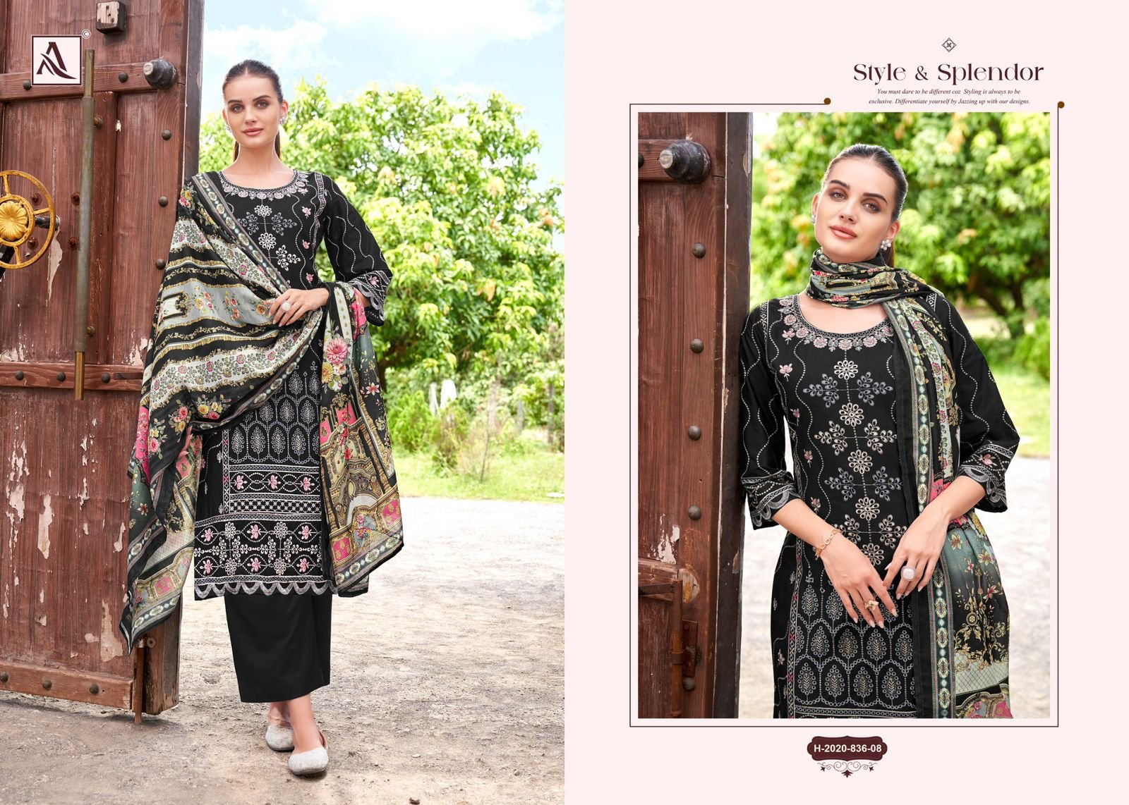 BEGUM SAHIBA ALOK (Cotton Dupatta) - Image 9