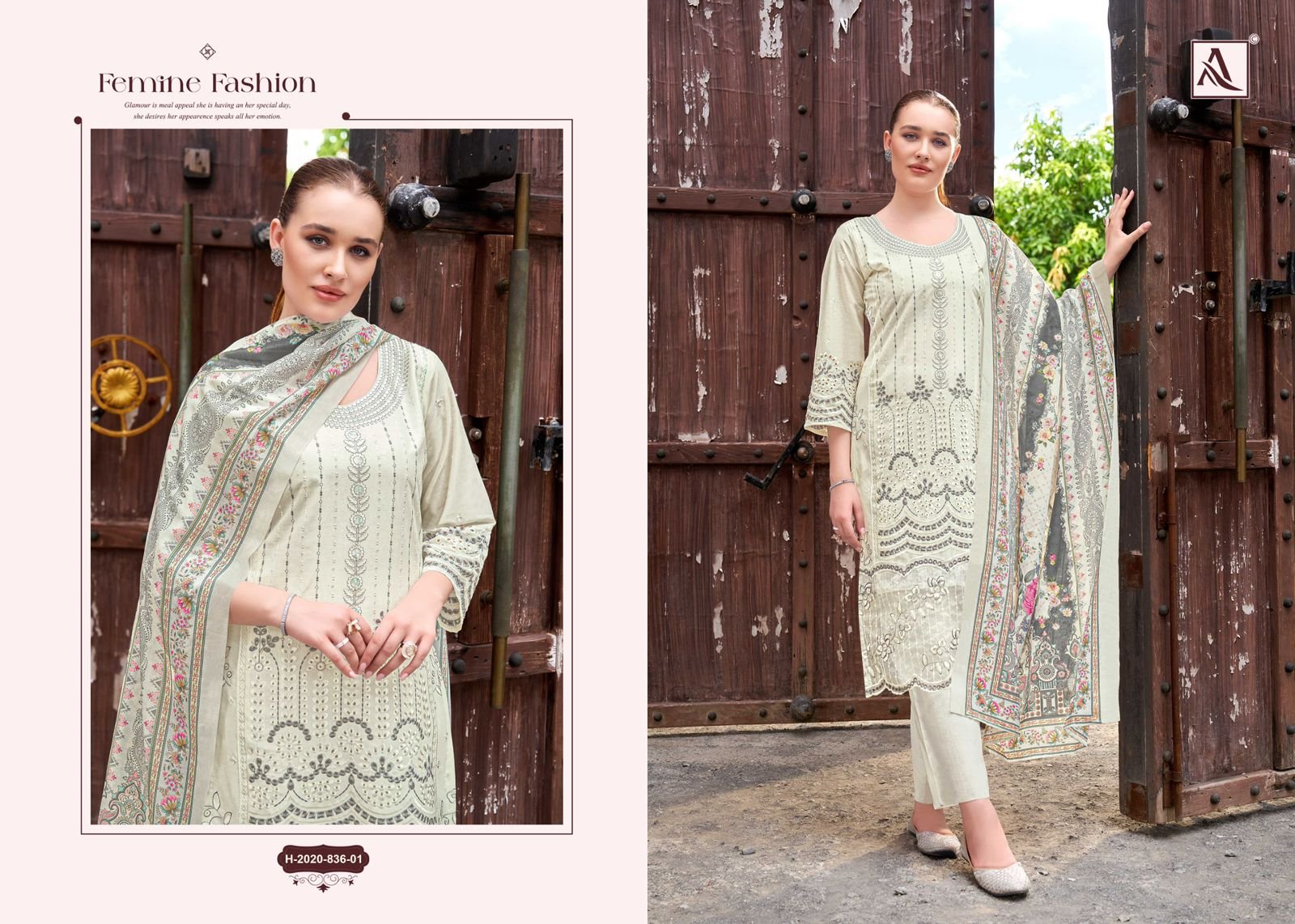 BEGUM SAHIBA ALOK (Cotton Dupatta) - Image 12