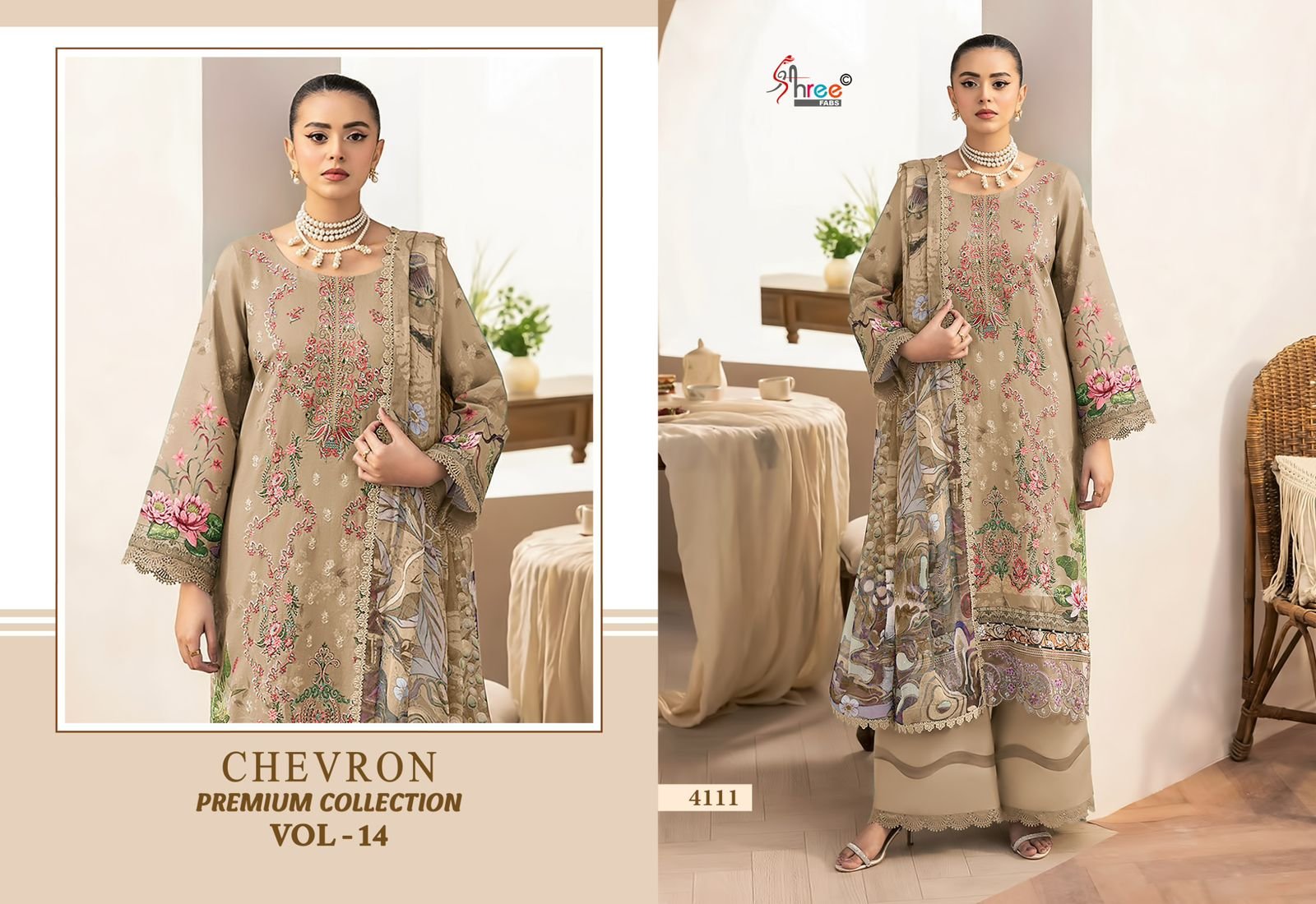 CHEVRON PREMIUM COLLECTION SHREE VOL 14 (cotton Dupatta) - Image 10