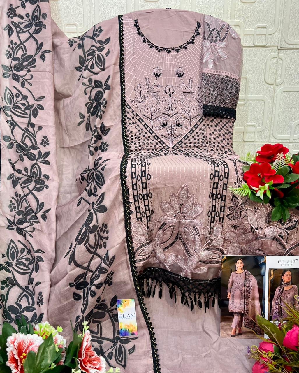 ELAN STUDIO E2 A TO D (cotton Dupatta) - Image 4