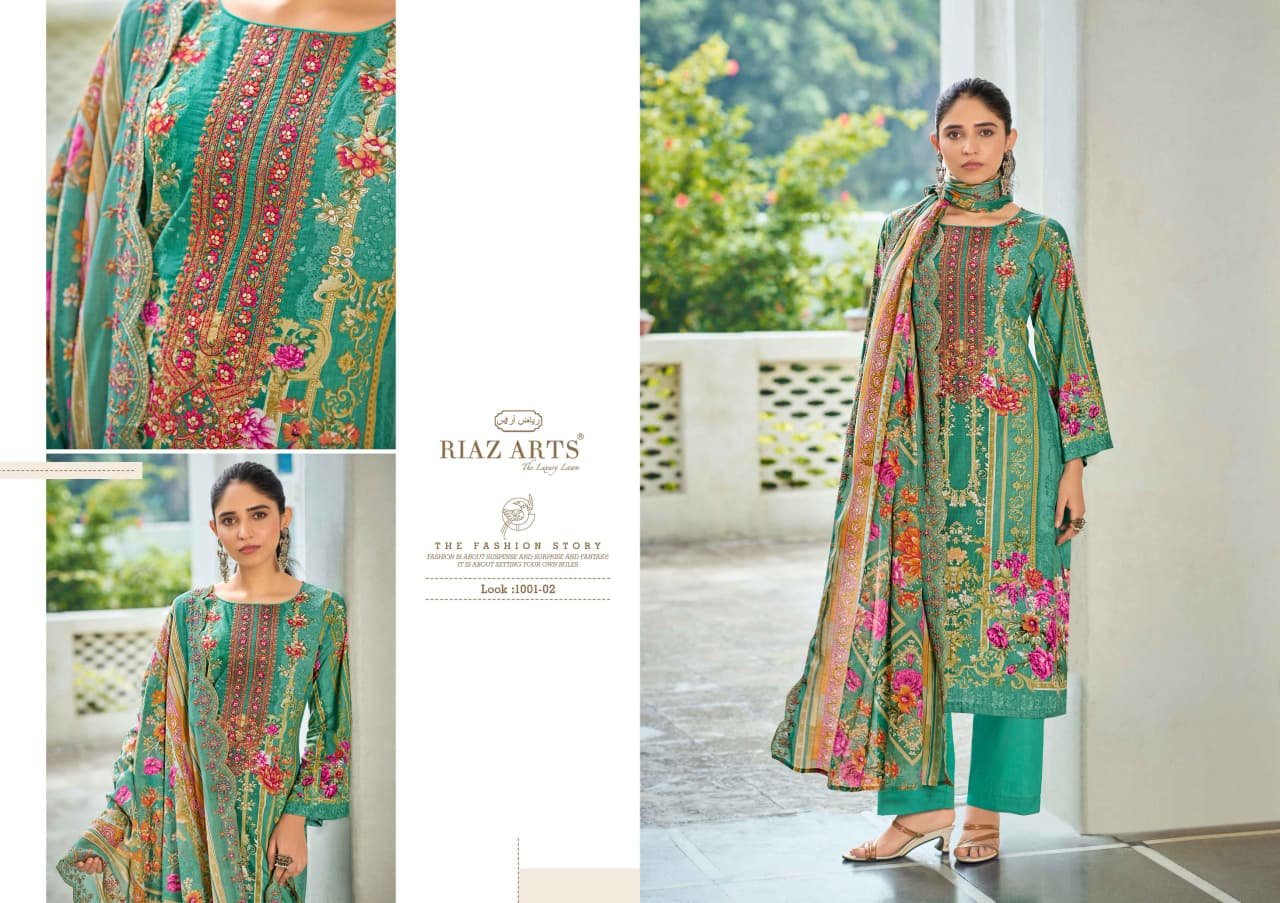 FARAH RIAZ ARTS (Cotton Dupatta) - Image 4
