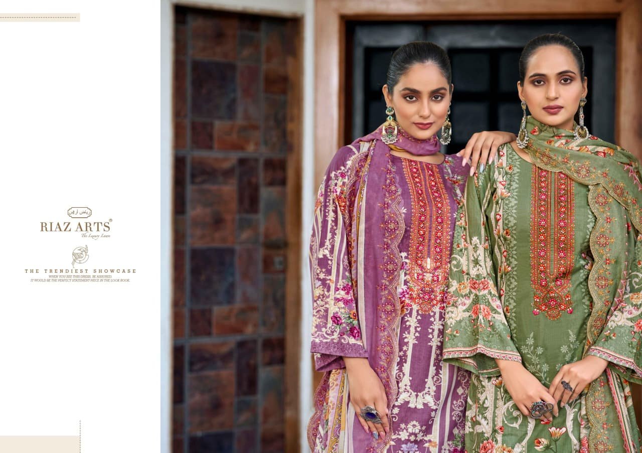 FARAH RIAZ ARTS (Cotton Dupatta)