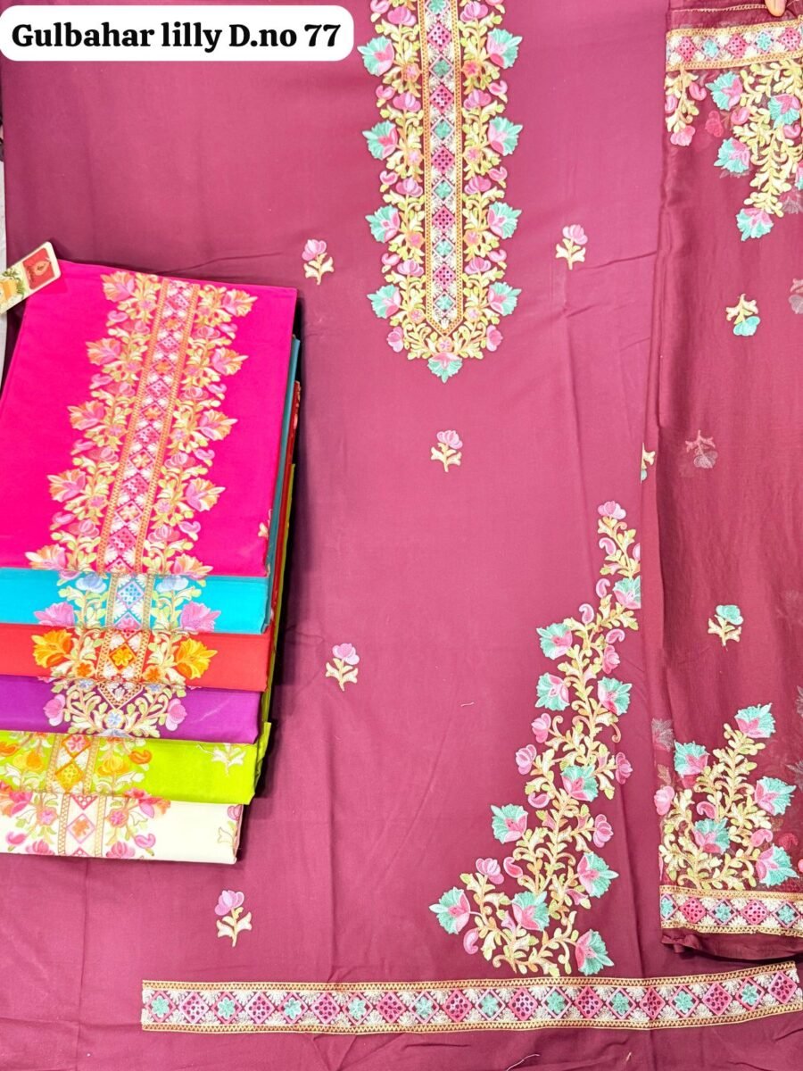 GULBAHAR LILLY 77 - Standard Embroidery
