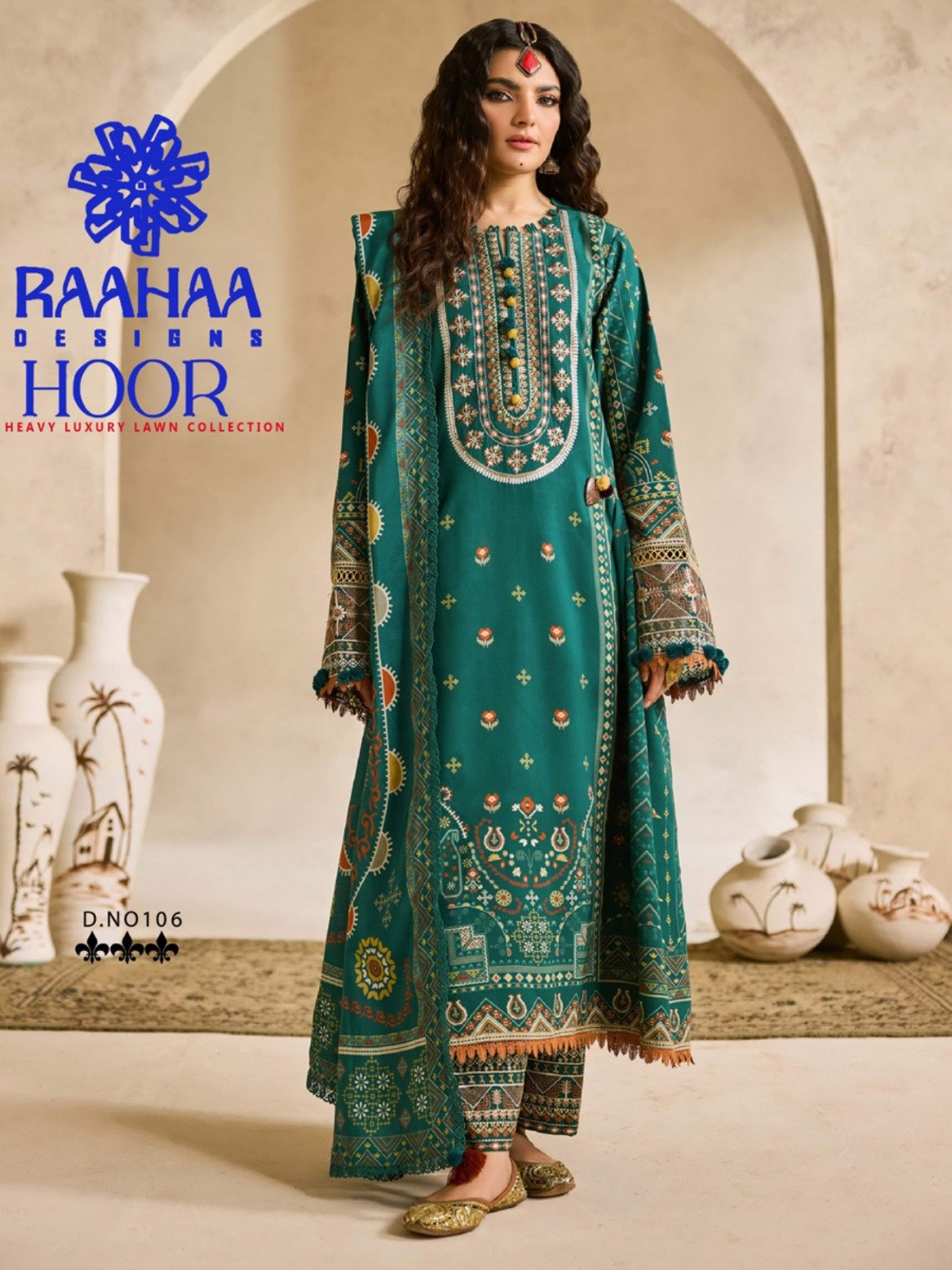 HOOR VOL 1 RAAHAA (cotton Dupatta) - Image 13