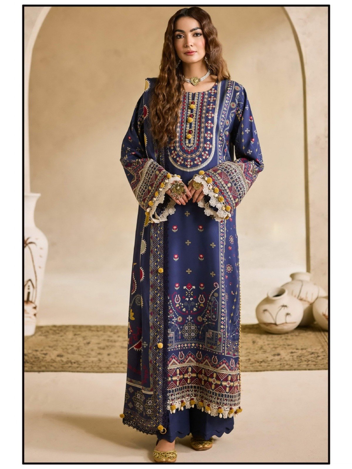 HOOR VOL 1 RAAHAA (cotton Dupatta) - Image 4