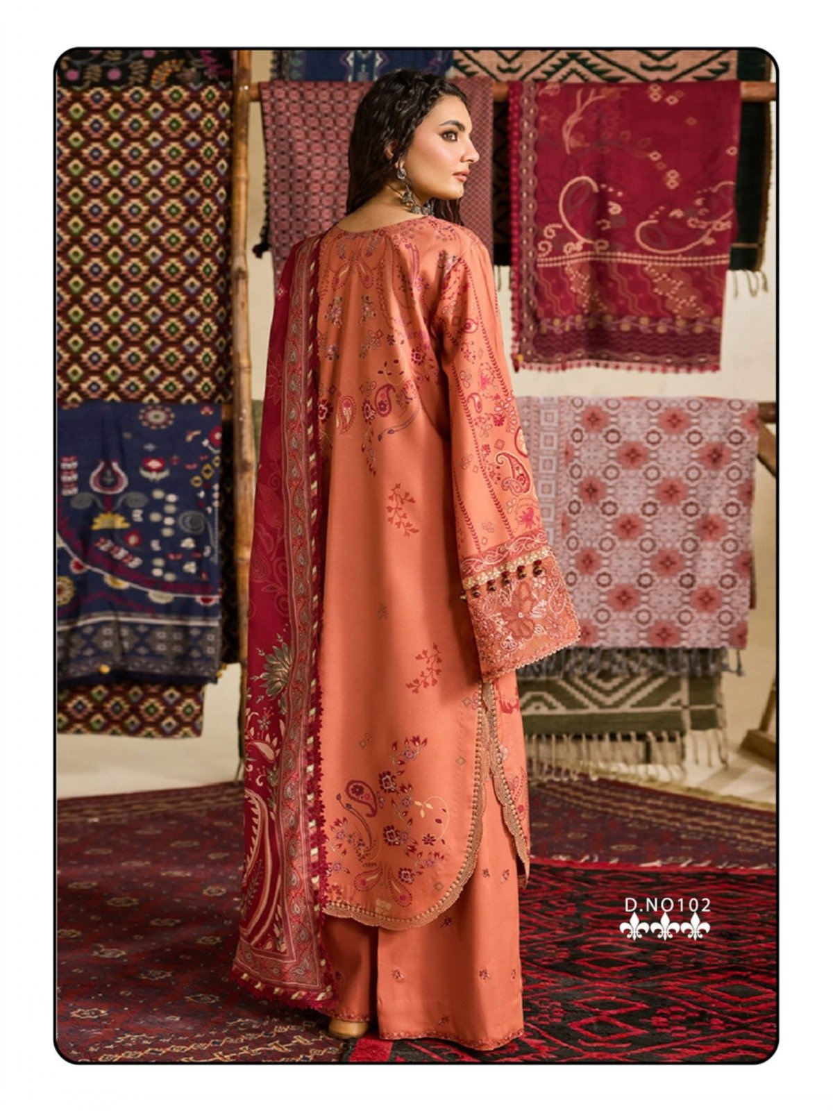 HOOR VOL 1 RAAHAA (cotton Dupatta) - Image 8